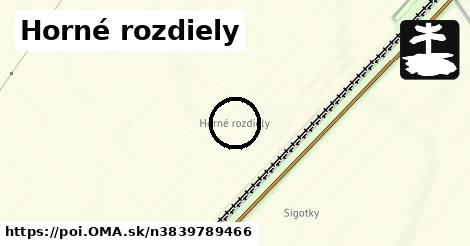 Horné rozdiely