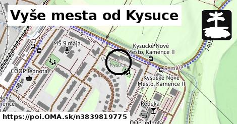 Vyše mesta od Kysuce