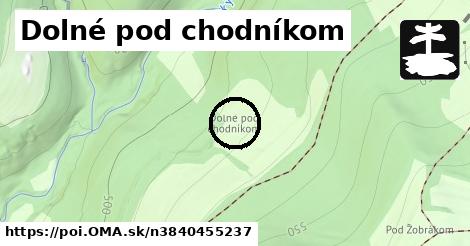 Dolné pod chodníkom