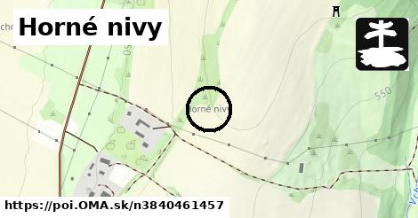 Horné nivy