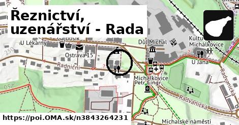 Řeznictví, uzenářství - Rada