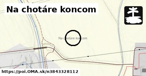 Na chotáre koncom