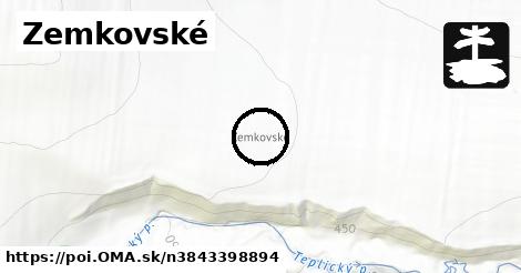 Zemkovské