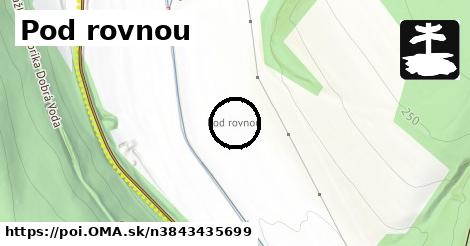 Pod rovnou