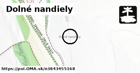 Dolné nandiely