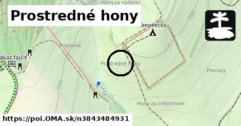 Prostredné hony