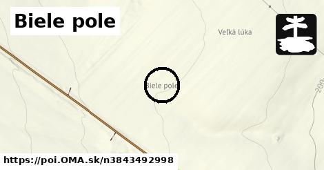 Biele pole