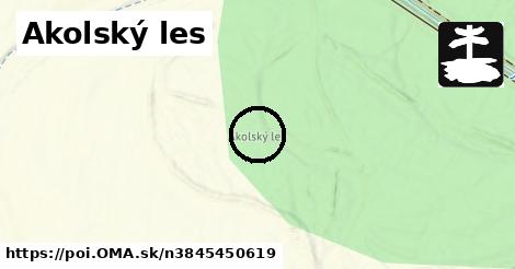 Akolský les