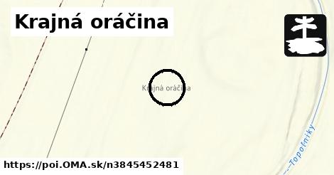 Krajná oráčina