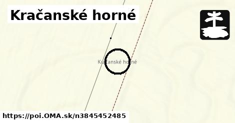 Kračanské horné