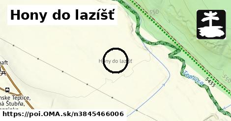 Hony do lazíšť