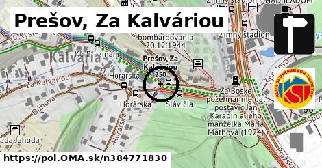 Prešov, Za Kalváriou