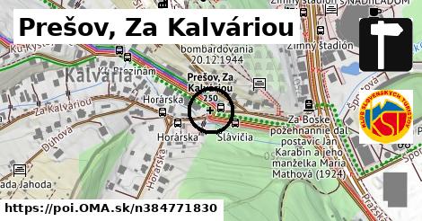 Prešov, Za Kalváriou