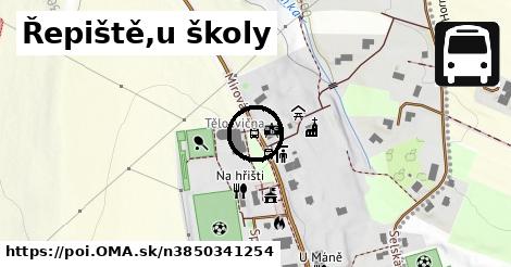 Řepiště,u školy