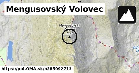 Mengusovský Volovec