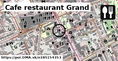 Cafe restaurant Grand