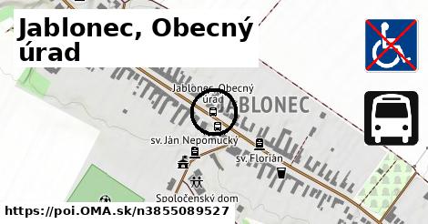 Jablonec, Obecný úrad