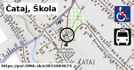 Čataj, Škola