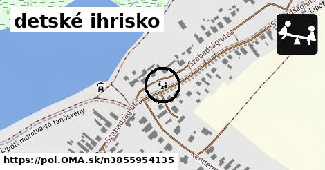 detské ihrisko