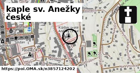 kaple sv. Anežky české