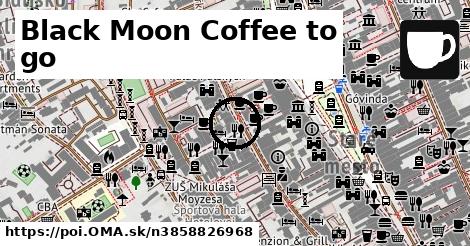 Black Moon Coffee to go