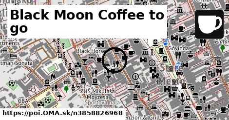 Black Moon Coffee to go