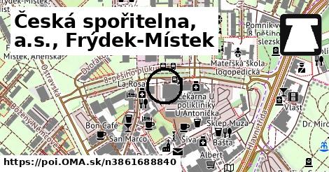 Česká spořitelna, a.s., Frýdek-Místek