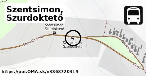 Szentsimon, Szurdoktető