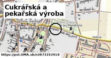 Cukrářská a pekařská výroba