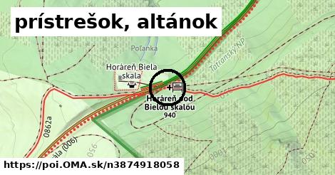 prístrešok, altánok