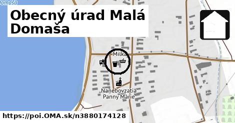 Obecný úrad Malá Domaša