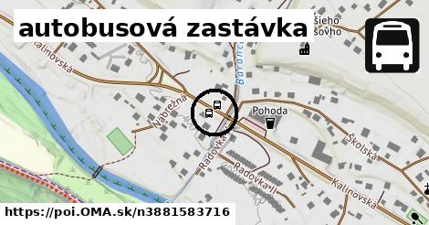 autobusová zastávka