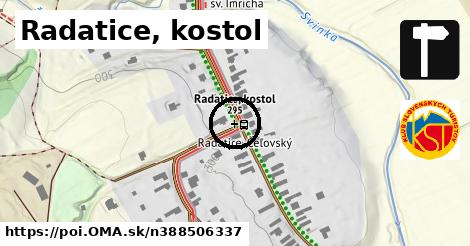 Radatice, kostol