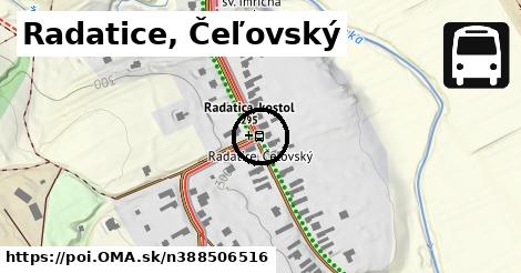 Radatice, Čeľovský