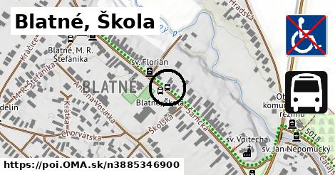 Blatné, Škola