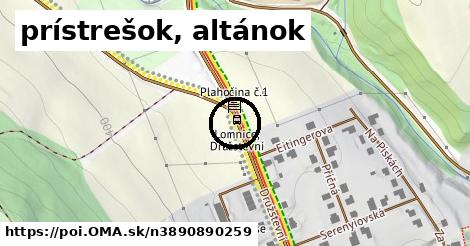 prístrešok, altánok