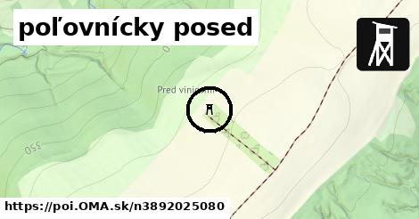 poľovnícky posed