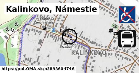 Kalinkovo, Námestie