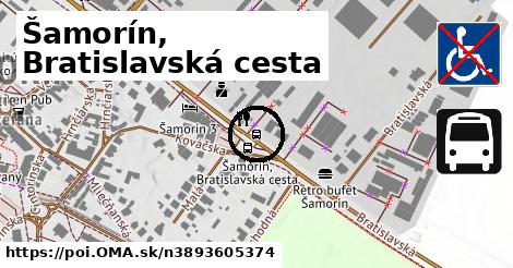 Šamorín, Bratislavská cesta