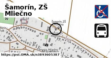 Šamorín, ZŠ Mliečno