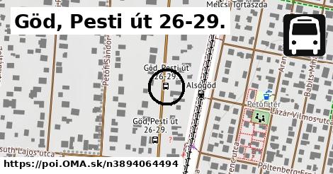 Göd, Pesti út 26-29.