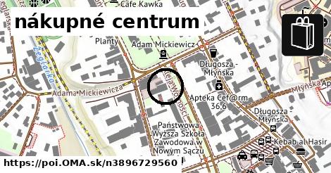 nákupné centrum