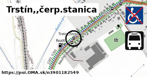 Trstín,,čerp.stanica