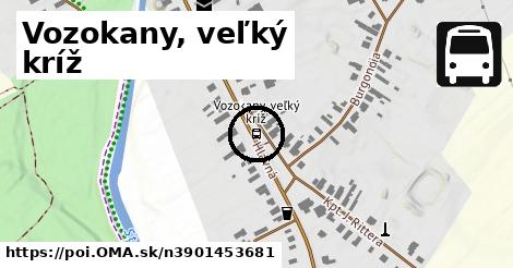 Vozokany, veľký kríž