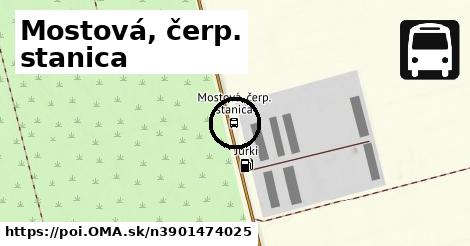 Mostová, čerp. stanica