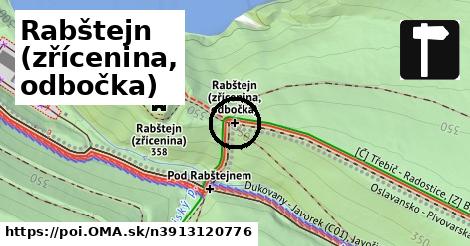 Rabštejn (zřícenina, odbočka)