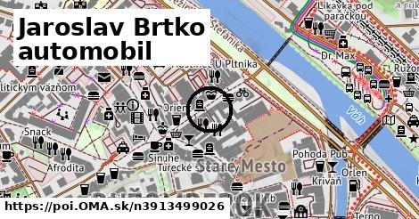 Jaroslav Brtko automobil