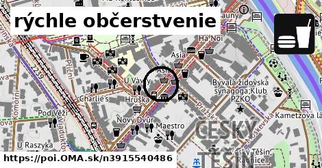 rýchle občerstvenie