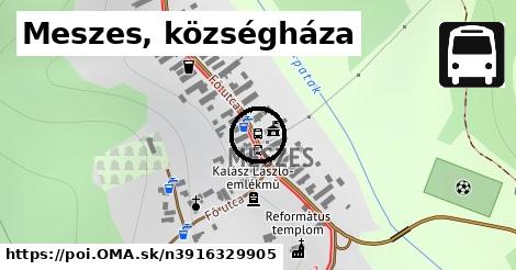 Meszes, községháza