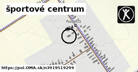 športové centrum